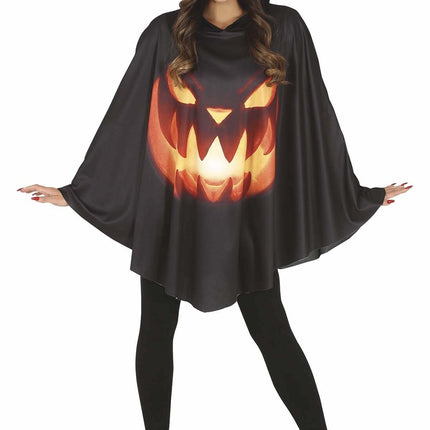 Kurpitsa Halloween poncho Hyvät naiset