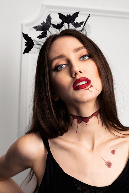 Halloween hiusnauha lepakot 22cm