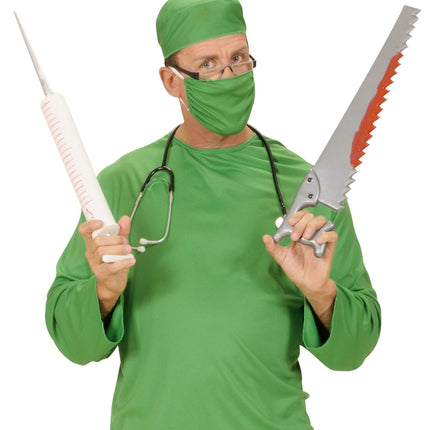 Valkoinen valesumutin 55cm