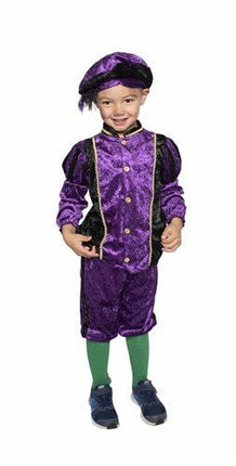 Pietenpak Kind Velours violetti/musta