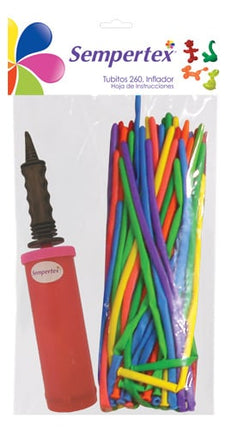 Muotoilupalloja ja ilmapallopumppu 31 kpl