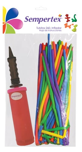 Muotoilupalloja ja ilmapallopumppu 31 kpl