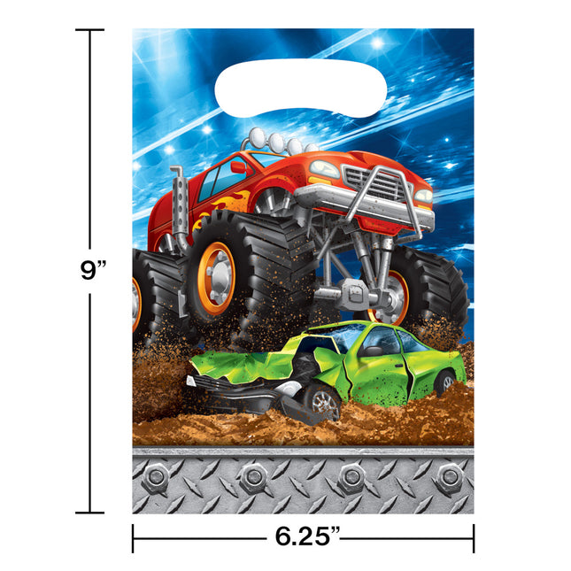 Monster Truck jakopussit 22.5cm 8kpl
