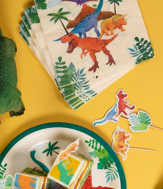 Dino lautasliinat 16cm 16kpl