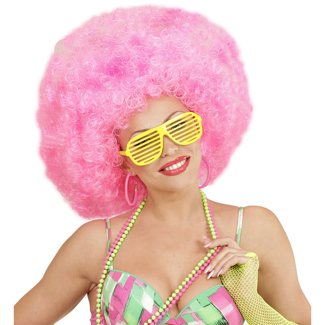 Neon vaaleanpunainen korvakorut sormukset