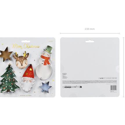 Jouluiset keksileikkurit 6 kpl