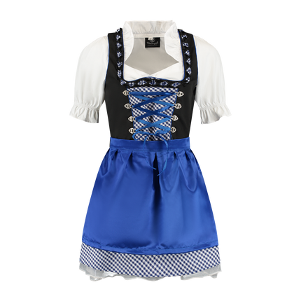 Oktoberfest Dirndl Mekko Oktoberfest Punainen Valkoinen Hyvät ruudullinen