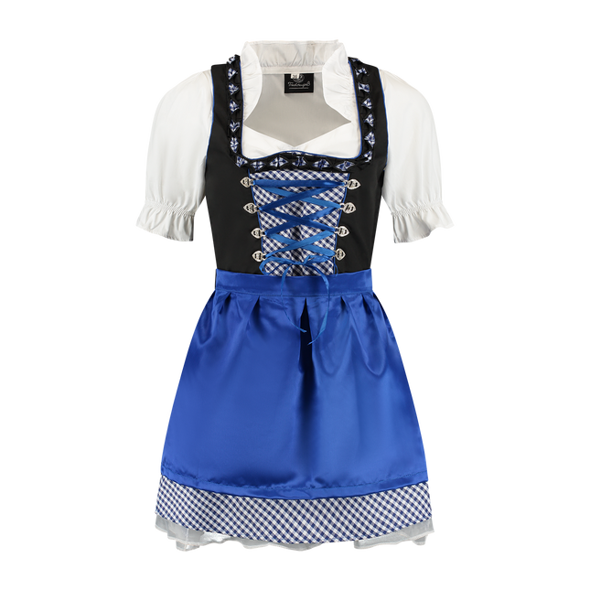 Oktoberfest Dirndl Mekko Oktoberfest Punainen Valkoinen Hyvät ruudullinen