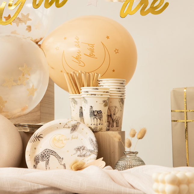 Syntymä ilmapallot Safari 30cm 6kpl