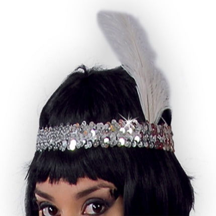 Charleston mekko hopea naiset