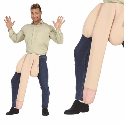 Musta vyö jättiläinen penis