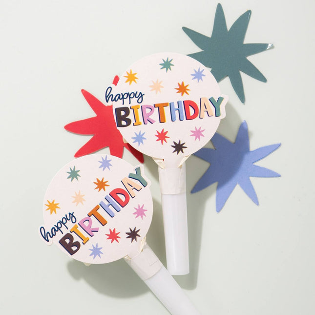 Hyvää syntymäpäivää Party Honks 6kpl