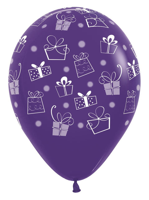 Ilmapallot lahjoja Mix 30cm 12kpl