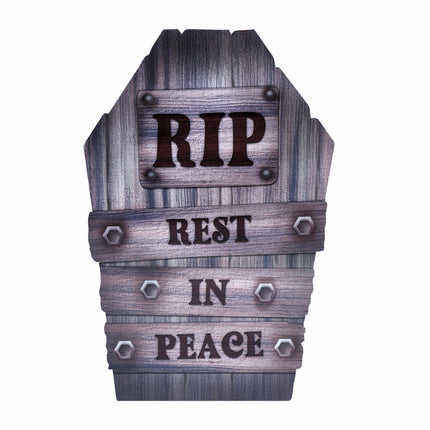 Halloween koriste hautakivi Rip 56cm