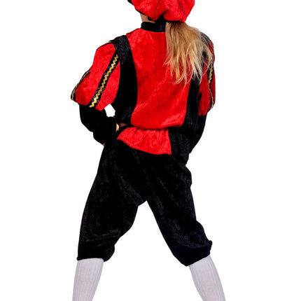 Pietenpak Kind Punainen/Musta Luxe