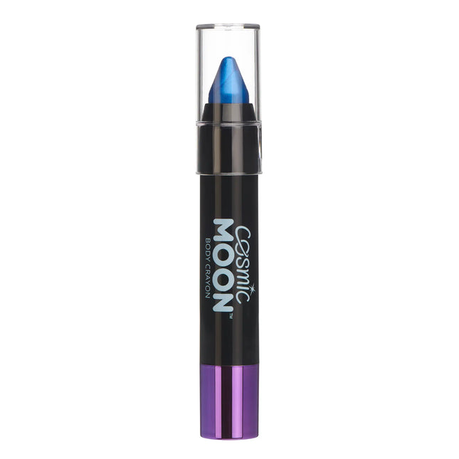 Cosmic Moon Metallic Body Crayons Sininen 3.2g