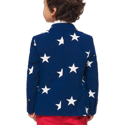 USA tähdet raidat puku poika OppoSuits