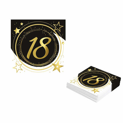 Lautasliinat 18 vuotta 33cm 12kpl