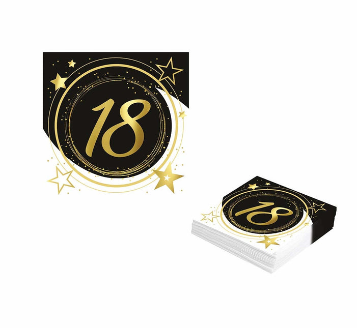 Lautasliinat 18 vuotta 33cm 12kpl