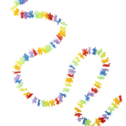 Värillinen Havaiji seppele 3m