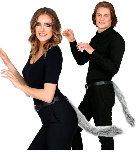 Harmaa pyrstöpehmuste