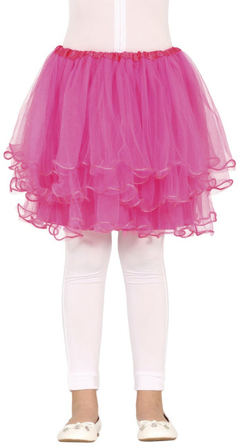 Fuksia tutu tyttö röyhelöt 30cm