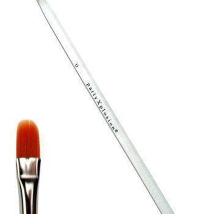 PXP Schmink Brush Flat pyöreällä kärjellä 4mm