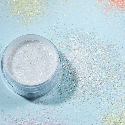 Moon Glitter Pastelli Glitter Shakers Valkoinen 5g