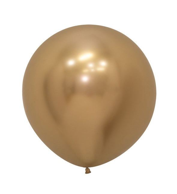 Ilmapallot Reflex Gold 61cm 3kpl