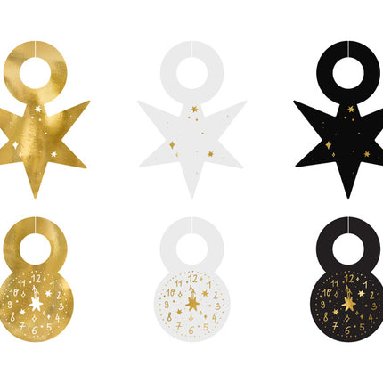 Uudenvuodenaattona juoma tarroja 6kpl