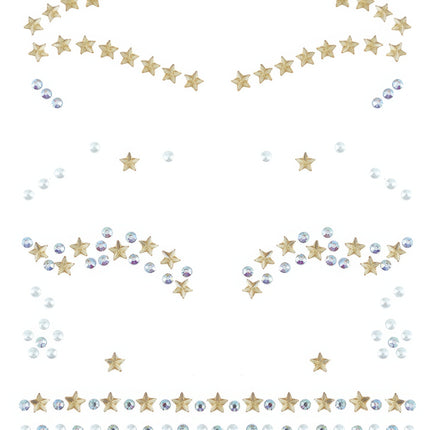 Kasvot Tarrat Hopea Tähdet