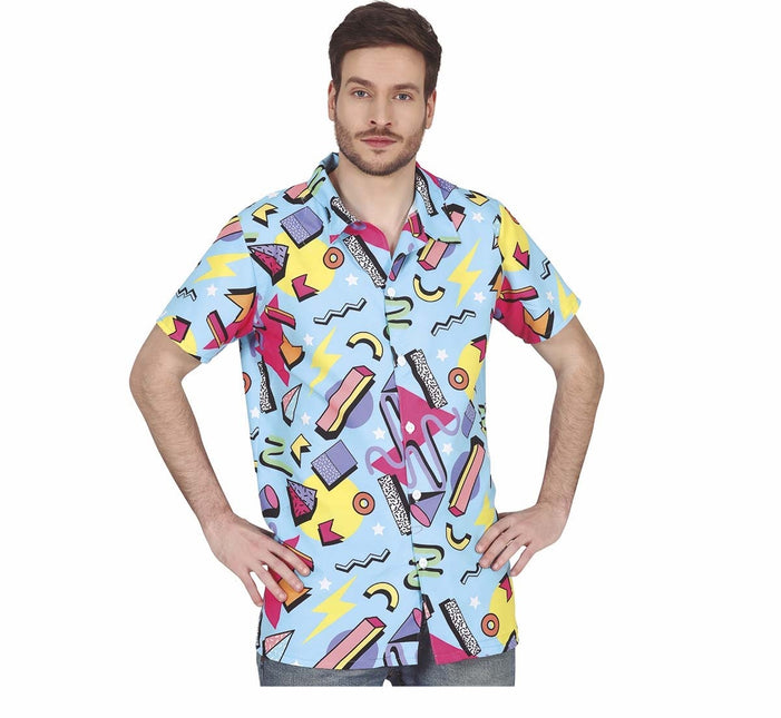 Sininen 80-luvun pusero