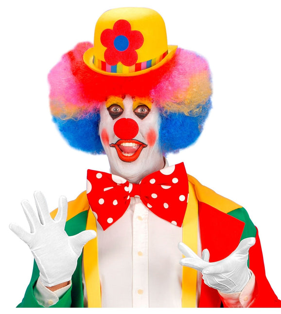 Valkoiset käsineet Xl