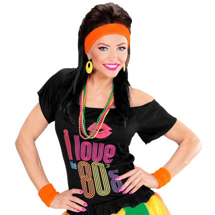 Neon oranssi hikinauhat 2 kpl