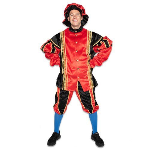 Pietenpak Fluweel Luxe Punainen/Musta