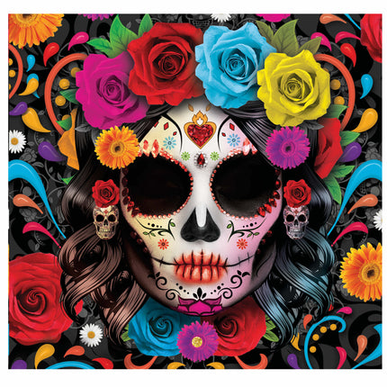 Halloween lautasliinat pääkallo 33cm