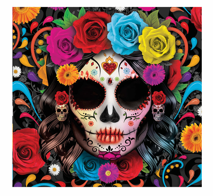 Halloween lautasliinat pääkallo 33cm