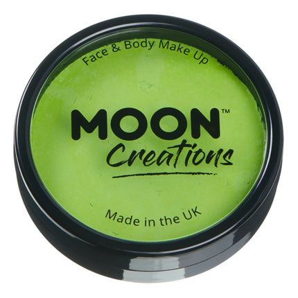 Moon Creations Pro Face Paint Kakkupurkit vaaleanvihreä 36g