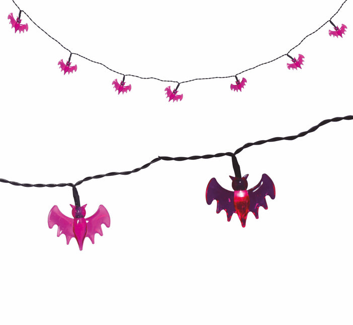 Halloween Light Garland LED lepakot 1.55m
