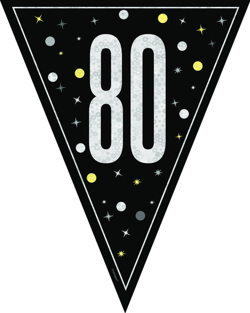 80 vuotta lippu 2.74m