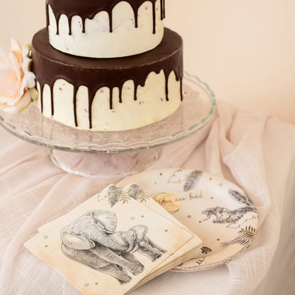 Lautasliinat Safari 25cm 20kpl