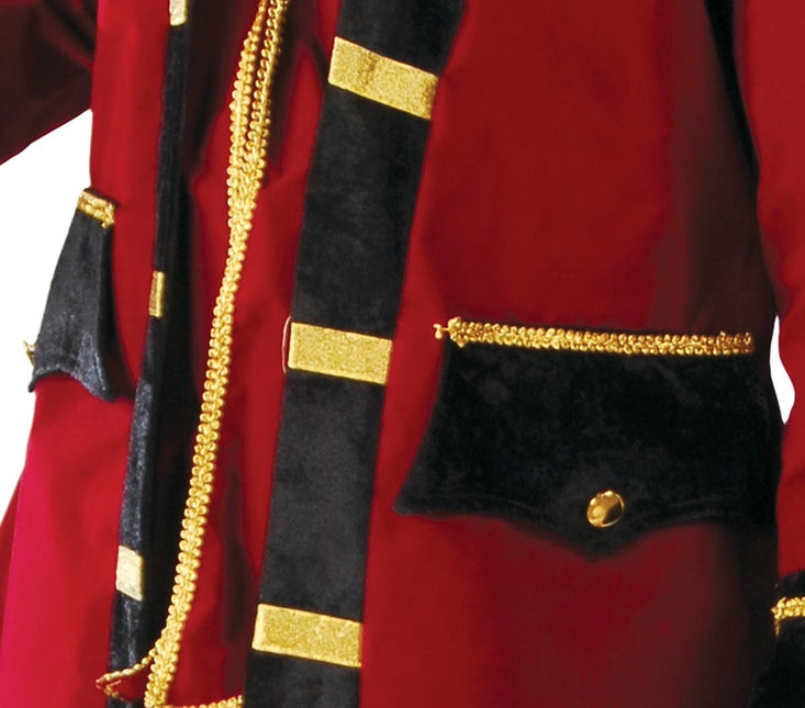 Merirosvopuku Bordeaux Red Miehet