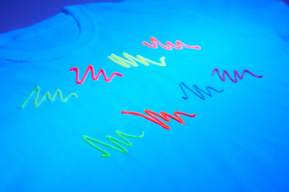 Moon Glow Hehkuva kangasmaali violetti 30ml