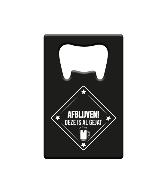 Oluen avaaja Kädet irti Tämä on jo valmiiksi Jacked