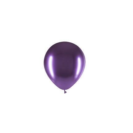 Violetit ilmapallot Chrome 13cm 100kpl