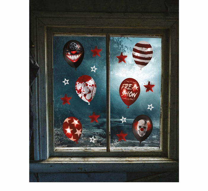 Halloween ikkuna koristelu ilmapallot