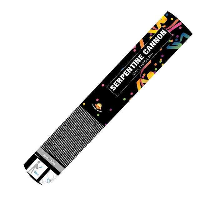 Konfettitykki värillinen 40cm