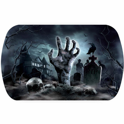Halloween hautausmaan tarjotin 29cm