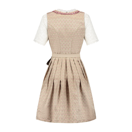 Gold Pink Dirndl Mekko Oktoberfest Hyvät 2 kpl