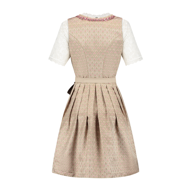 Gold Pink Dirndl Mekko Oktoberfest Hyvät 2 kpl